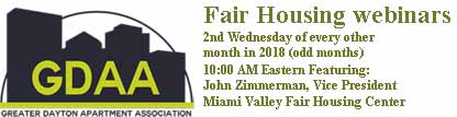 2018 GDAA fair housing webinars